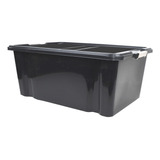 Caja Contenedor Plastico Organizador Con Trabas 15 Lts