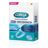 Corega Tabs Pro - Ortodoncia Eferv X30 Tabletas