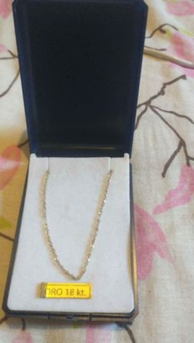 Cadenita De Oro 18k De Mujer