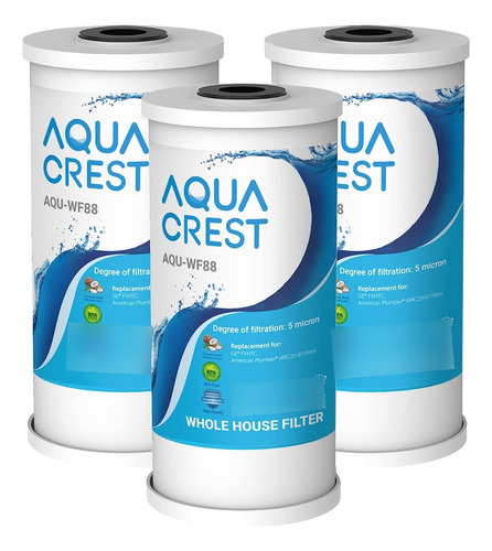 Filtro De Agua Para La Casa Aqua Crest Pack De 3