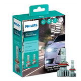 Par Lâmpada Philips Led Fog Ultinon 6200k H8 H11 H16 +160%