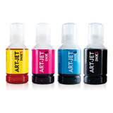 Tinta Alternativa Epson L3110 L3150 T544 Combo 4 Colores