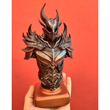 Armadura Daedric Skyrim 22cm Resina