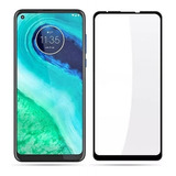 Lamina/mica De Vidrio Templado Completa Moto G9 Plus Ktstore