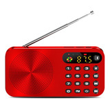 Mini Receptor De Radio Fm Portátil Con Pantalla Led