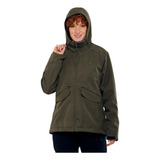 Campera Montagne Impermeable Kyoto Mujer 10000mm Con Capucha