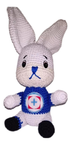 Peluche Liebre Blu Mascota De Cruz Azul, La Máquina, Conejo