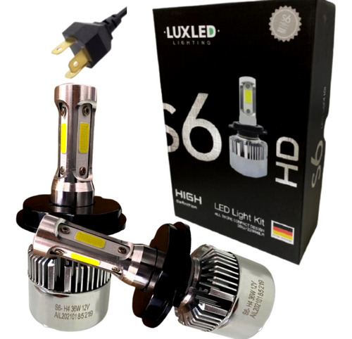 Kit Cree Led S6 H4 Super Potente Mas Resistente Lux Led 