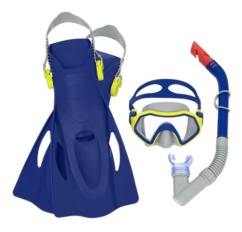 Juego De Buceo Snorkel Para Niños 7 Años Profesional Bestway