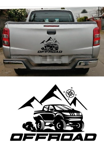 Stickers Mitsubishi L200 Portalón Offroad 