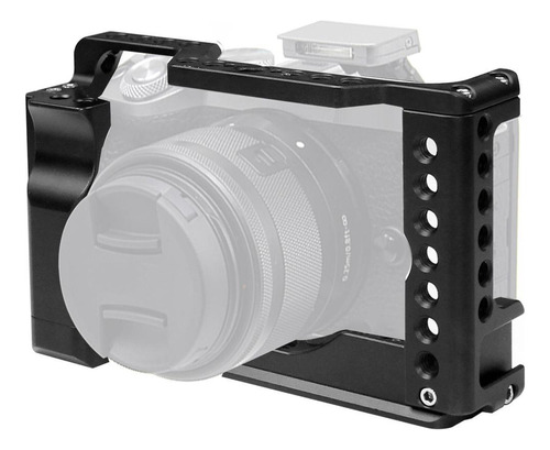 Gaiola Cage Mamen T1-m6 Para Câmera Canon Eos M6 Mark Ii Cor Cinza-escuro
