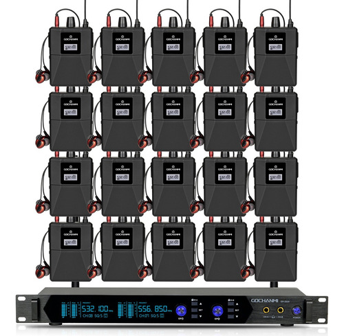 Sistema Monitoreo Gc Er2020 2 Canales Mono Con 20 Receptores