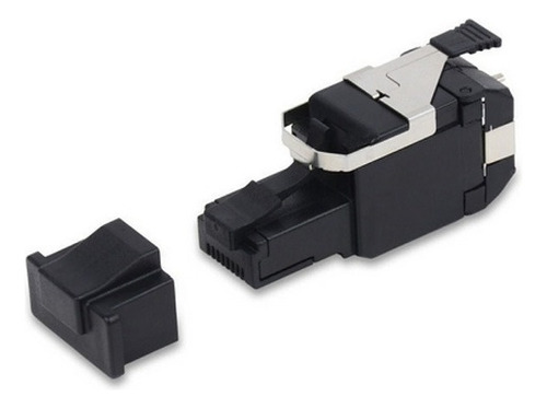 Conector Plug Belden Rvafpubk-s1 Rj45 10gx Cat 6a Negro