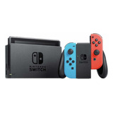 Nintendo Switch V2 Com 4 Jogos + 2 Controles