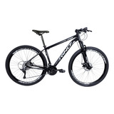 Bicicleta Aro 29 Rino New Atacama Cubo Cassete K7 11/36 24v Cor Preto/branco Tamanho Do Quadro 17