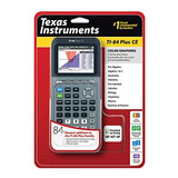 Texas  Ti84plsceblubry Calculadora Gráfica, Plateado