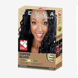 Henna Para Cabello - Jimy Henna Color Coffee Black (pack Of 