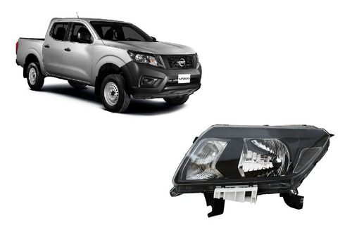 Faro Np300 Frontier 2016 17 18 19 2020 Negro Piloto Tyc Bsj