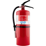 Pro10 Fe4a60bc - Extintor Profesional, 1 Paquete, Color Rojo