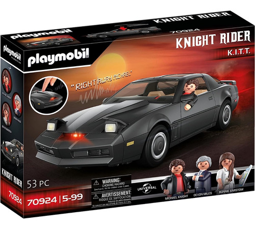 Playmobil 70924 Knight Rider El Auto Fantástico K.i.t.t.