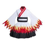 Kimono Lolita Para Cosplay Kyojuro Rengoku, Cazador De Demon