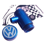 Boca Relleno Toma Aceite Azul Vocho Combi Aluminio Logo Vw