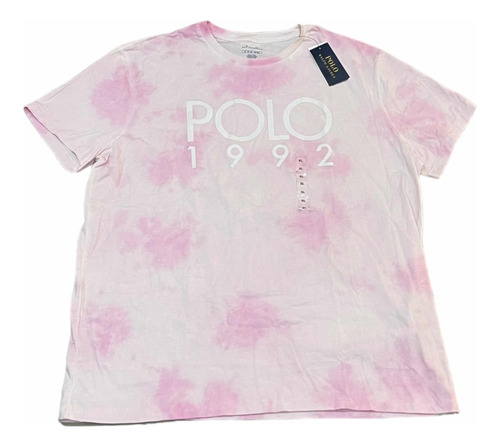 Playera Polo Ralph Lauren 1992 Pink Tie Dyed