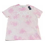 Playera Polo Ralph Lauren 1992 Pink Tie Dyed
