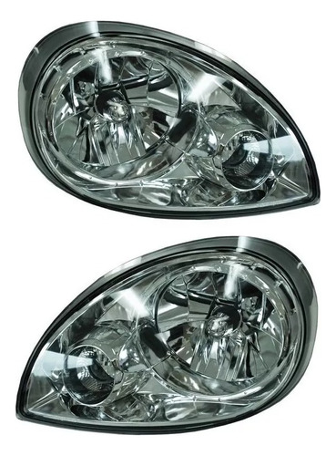 Par De Faros Chevrolet Chevy C2 2004 Al 2008 Nuevos.