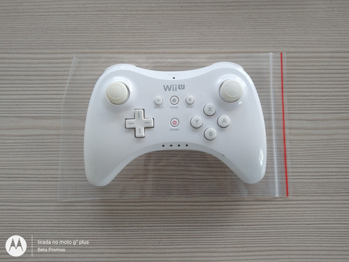 Wii U Pro Controller Branco Original 