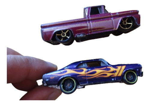 2 Autito Hotwheels Usado Antiguo Chevy Chevrolet Nova Pick 