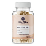 Maca Pura, Sin Rellenos 1640mg 100caps Americano Prime