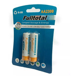 Pila Recargable Fulltotal Aa 2300mah Pack X2 Pilas