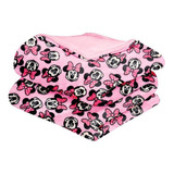 Cobertor Ks/qs Doble Vista New York Suave Microfibra Pink Minnie