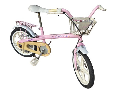 Bicicleta Caloi Ceci Original Aro 16 Infantil Relíquia