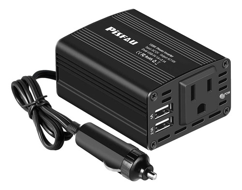 Inversor De Corriente De 150 W, 12 V Cc A 110 V Ca Adaptador