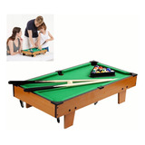 Mini Mesa De Billar Juego Pool De Juguete Deportivo Niños