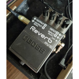 Pedal De Efeito Boss Reverb Rv-6  Cinza-escuro