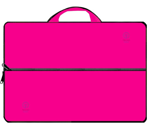 Funda Maletín Macbook 13 / 15.5 Bolsillo Y Manijas | Fucsia