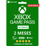 Xbox Game Pass Ultimate 2 Meses - Código 25 Dígitos