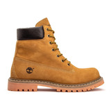 Bota Timberland  Masculina Em  Couro Legitmo Cano Alto 