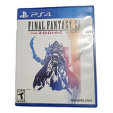 Juego Ps4 Final Fantasy Xii The Zodiac Age Usado 
