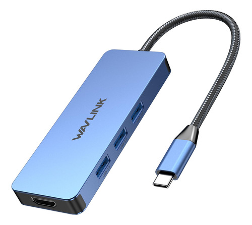 Estación De Acoplamiento Usb C Wavlink Usb C A Hdmi 4k 100w