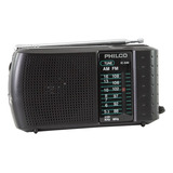 Radio A Pilas Philco Icx-40 Fm/am Portable De Bolsillo