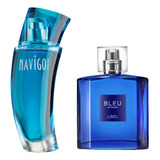 Set Navigo Homme Jafra + Bleu Intense L'bel Originales