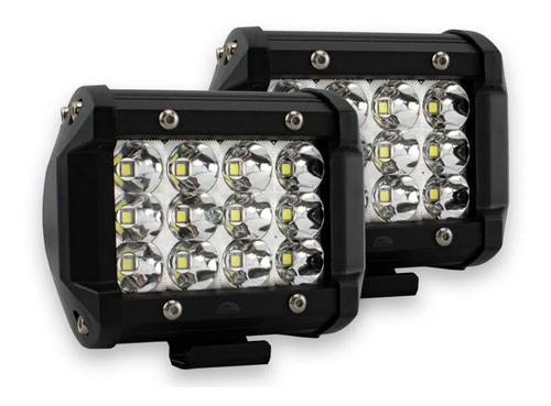 Par Faro 12 Hiper Led Dually / 36w C/ Estrobo Varios Colores