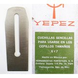 Repuesto Cuchilla Nº 6 Y Nº 7 Cepillo Carpintero - Yepez