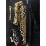 Sax Alto Seminovo Todo Revisado (réplica Do Selmer)