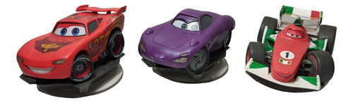 Bonecos 3 Carros Disney Infinite 1.0 Cars Disney Pixar