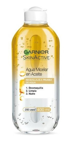 Agua Micelar Bifásica Skin Active X 400ml Loreal Garnier